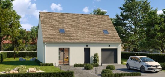 Maison neuve à Baulne, Île-de-France
