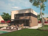 Maison à construire à Gambais (78950) 1883565-412modele720150505gAval.jpeg Maisons Balency