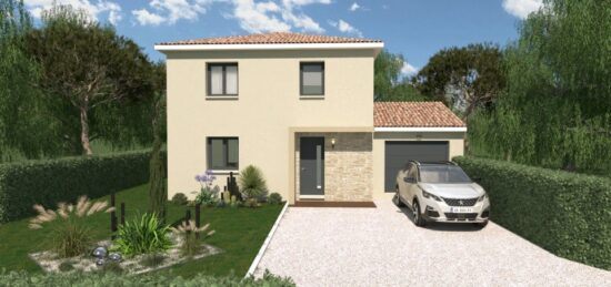 Maison neuve à Domazan, Occitanie