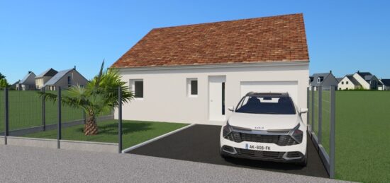 Maison neuve à Cagny, Normandie