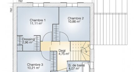 Fabrègues Maison neuve - 1864276-269190_plan-maison-jade-ga-95-elegance-etage.jpg Maisons Balency