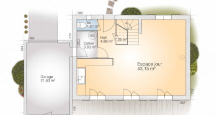 Castries Maison neuve - 1860182-271413_plan-maison-saphir-110-elegance-rdc.jpg Maisons Balency