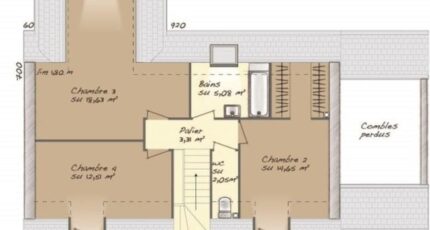 Le Châtelet-en-Brie Maison neuve - 1947791-412modele7201505079Dy7y.jpeg Maisons Balency