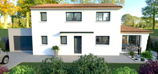 Maison neuve à Castelnou, Occitanie