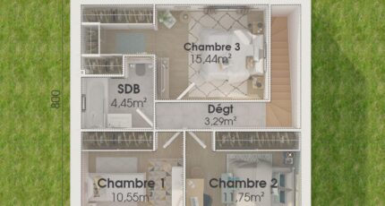 Le Châtelet-en-Brie Maison neuve - 1964870-4586modele920210617pwaOM.jpeg Maisons Balency