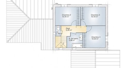 Castelnou Maison neuve - 1988796-269002_plan-maison-diamant-145-elegance-etage.jpg Maisons Balency