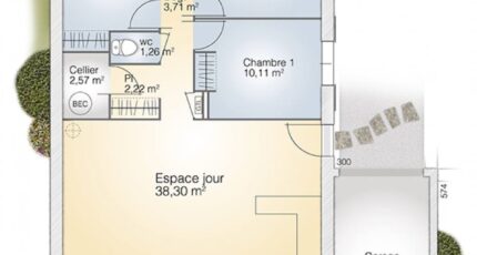 Alès Maison neuve - 1956943-269355_plan-maison-opale-ga-83-p-elegance.jpg Maisons Balency