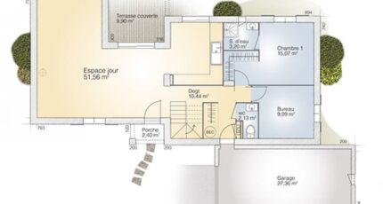 Florensac Maison neuve - 1965631-269164_plan-maison-aigue-marine-145-elegance-rdc.jpg Maisons Balency