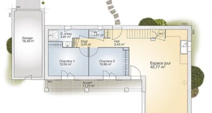 Nézignan-l'Évêque Maison neuve - 1965645-269466_plan-maison-tourmaline-110-elegance-rdc.jpg Maisons Balency